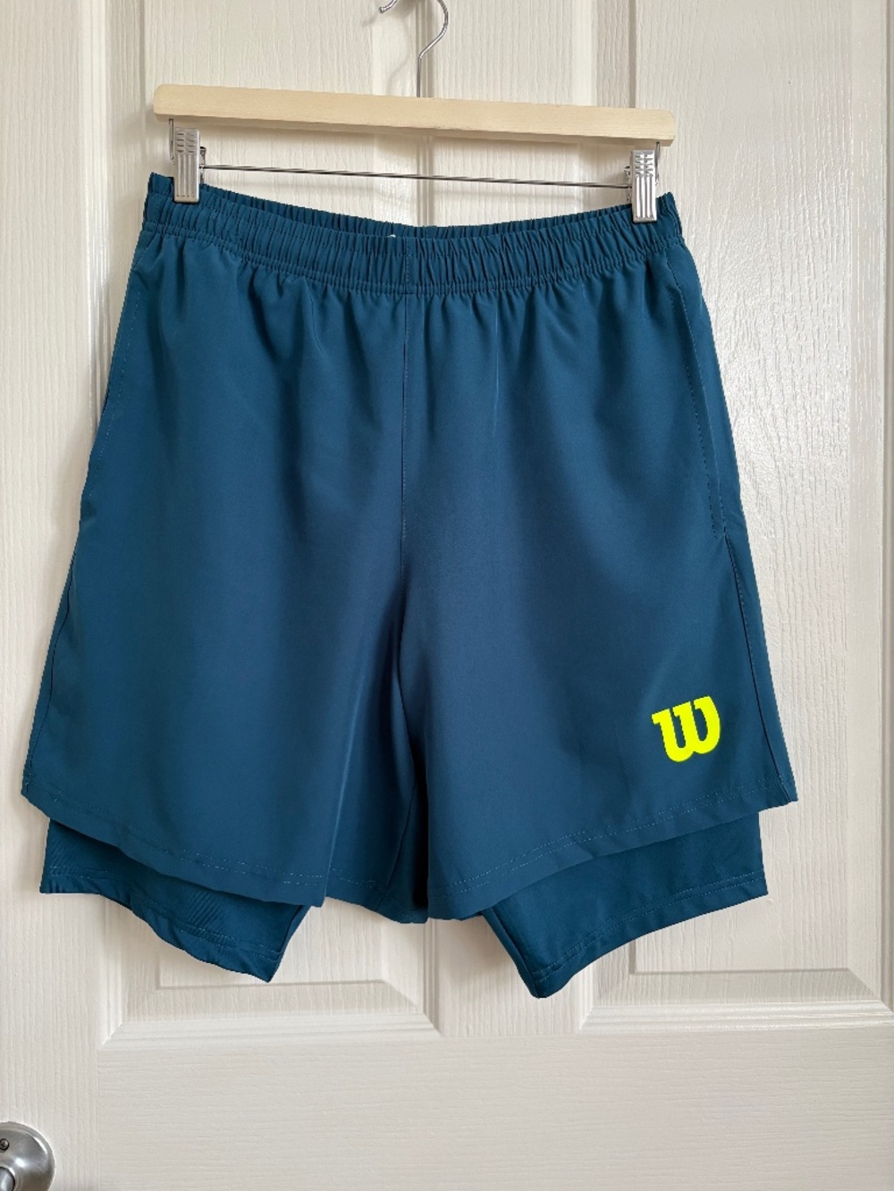 Wilson Men's Core Tennis pickleball Volley shorts Blue Size M NWOT